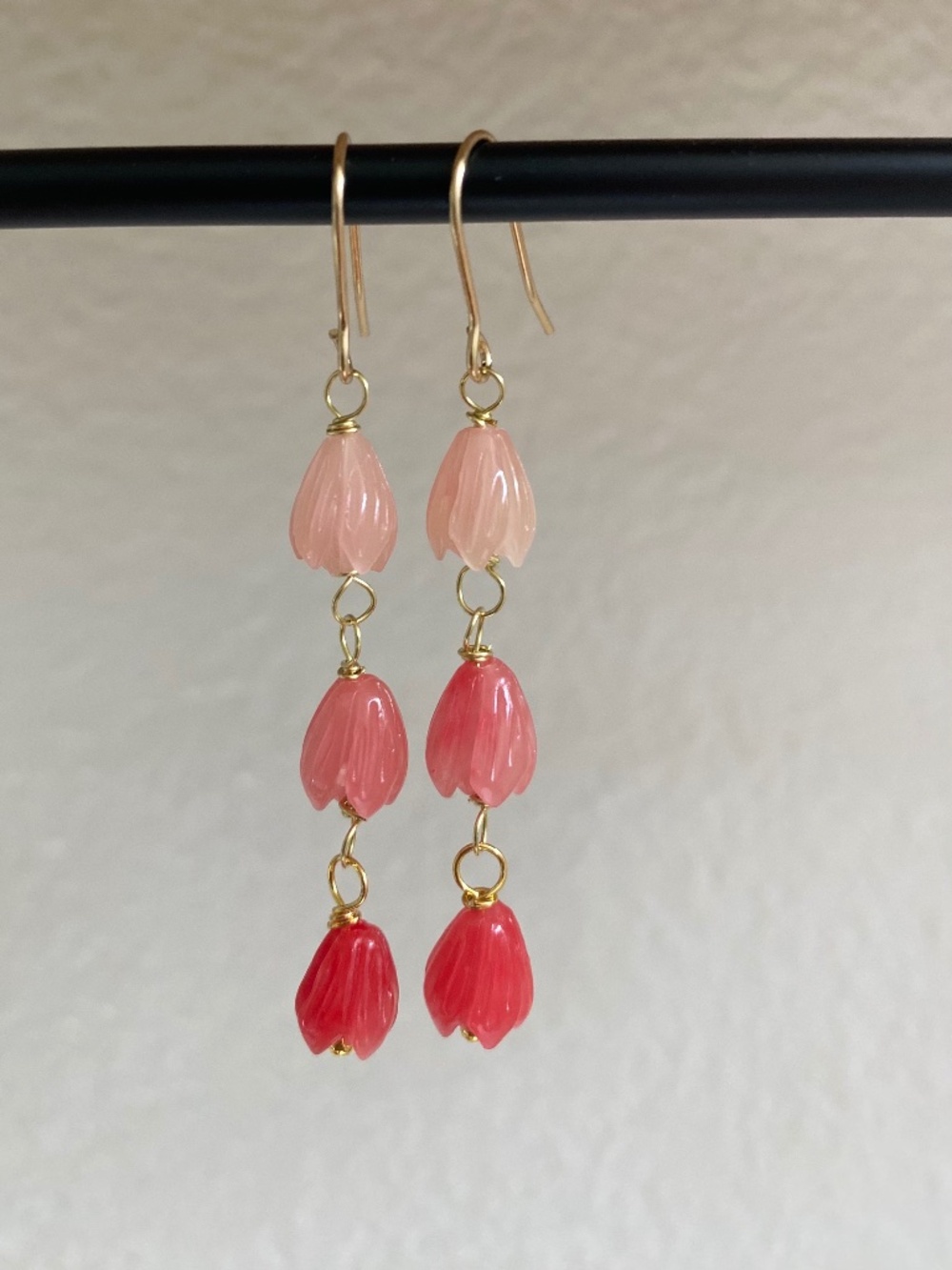Handmade Pikake Earrings